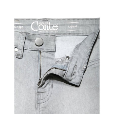 Women's jeans modeling CONTE ELEGANT SKINNY, size M, color Light Grey-6