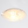 Lamp feathers Mollir, 3x60W E27, chrome color, white 40x40x7.5cm