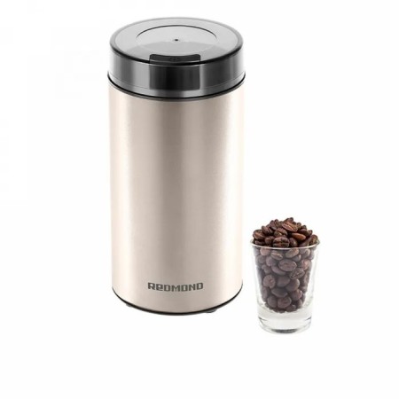 Redmond RCG-M1611 coffee grinder, electric, knife, 240 watts, 70 g, gray