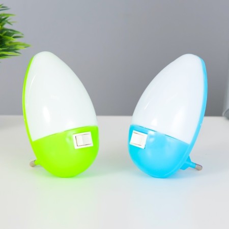 Nightlight "drop" mix 9x5 cm risalux