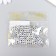 Beads for creativity plastic "English letters on a cube" White set 15 grams 0.5x0.5x0.5 cm 547302