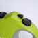 Diil roulette with a rubberized handle, 4 m, up to 20 kg, tape, green