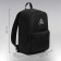 Backpack textile luxury x Onlytop, with pockets, black color