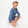 Kidsa (sweatshirt, shorts) minku, blue color, height 116 cm