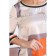 Female jumper, size 44, orange color