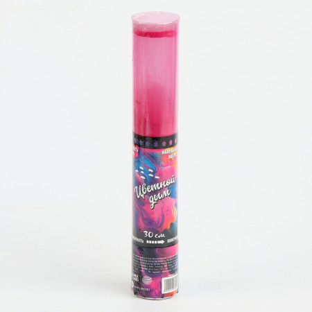 Clap - colored smoke "Bright explosion of emotions" 30 cm, pink color-4