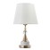 Board lamp "Marfa" E27 40W white-gold 22x22x40 cm Risalux