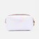 Cosmetic bag with lightning, white color