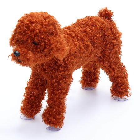 Dog doll, 30 cm, brown
