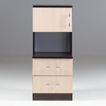 Clot Basia cabinet, 950x400x415, wenge/dairy oak