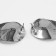 Earrings Assorted "Antiquity" circle, color silver