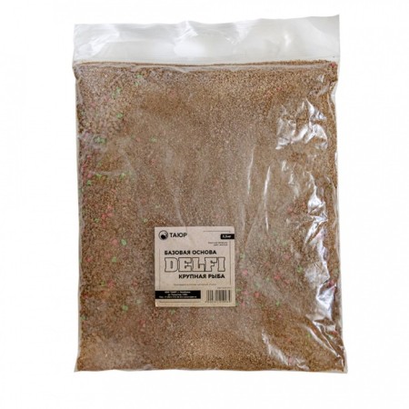 DELFI base for bait, large fractions, yellow, unexplored, 2.5 kg