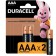 Alkalin battery Duracell Basic, AAA, LR03-2BL, 1.5V, blister, 2 pcs.