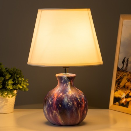 Board lamp "Corin" E27 40W violet 22.5x22.5x32.5 cm Risalux-1