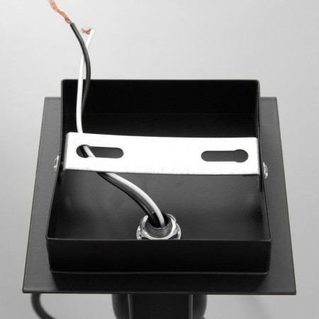 Sconces "man" E27 40W black 11x20x17 cm-6