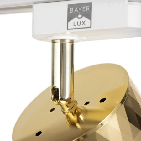 TRUKAL LOMK "Aliser" GU10 220V gold 7.5x7.5x20 cm-6