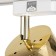 TRUKAL LOMK "Aliser" GU10 220V gold 7.5x7.5x20 cm
