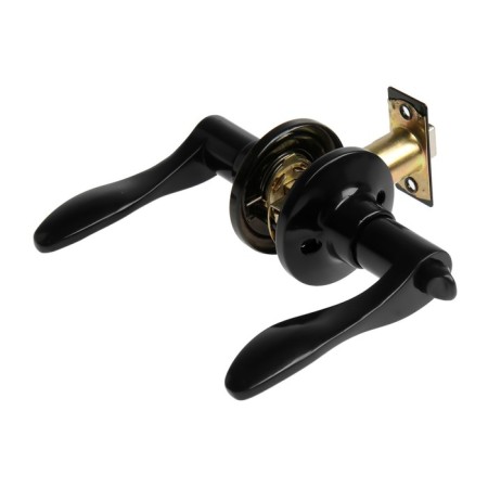 Stiling (fashion 3187), interior, latch, glossy black color-2
