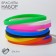 Silicone Bracelet "Classics", set of 10 pcs., Mix color, 6.5 cm