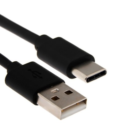 Windigo, Type -C - USB, 2 A, charging + data transfer, TPE braid, 1 m, black-3