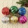 Set of balls plastic D-8 cm, 6 pcs "Proxy overflow" mix