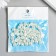Buttons plastic for creativity on the leg "pearl ball" set of 50 pcs 1x1 cm