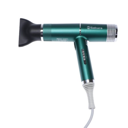 Feng Sakura SA-4051GR, 1600 W, 3 speeds, 3 pace. mode, concentrator, cord 1.8 m, green-2