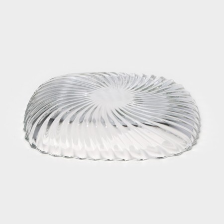 Glass plate Santa, D = 24 cm-2