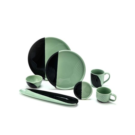 A deep ceramic Dolce Ceramo plate. Alps, 10 x 5 cm-5