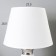 Highway lamp 16514/1 E14 40W Belo-chromium 22x22x38 cm Risalux
