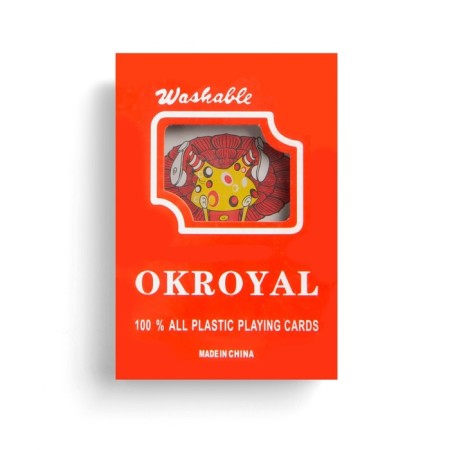 Plastic Plastic Cards "Royal", 54 pcs, 19 μm, 8.8 x 5.7 cm, mix-6