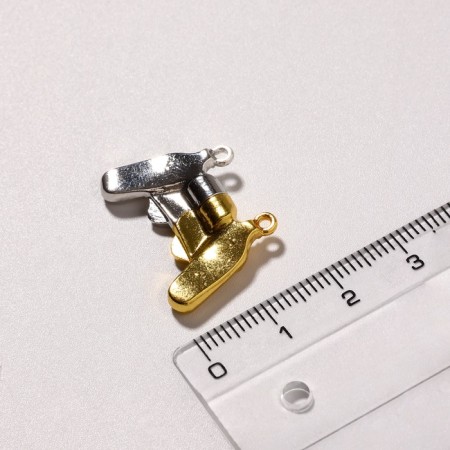 Magnetic "Joystick" (set 2 pcs.), The color of silver-gold-2