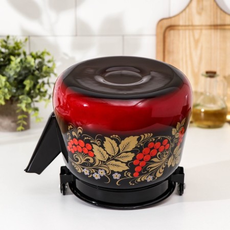 Ryabinka kettle, 3.5 l, induction, color red-black mix-2