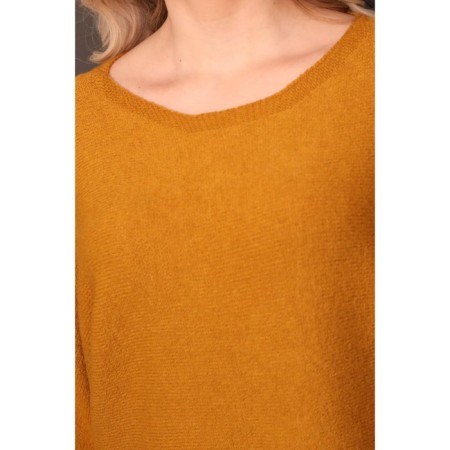 Female jumper, size 56, mustard color-11