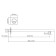 Built -in upper outline for the shower Wasserkraft a090, brass, chrome