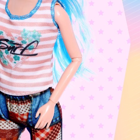 Miranda hinge doll with accessories, mix-8