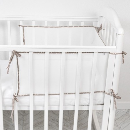The side in the crib, size 31x180 cm, beige color-2