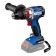 Drill-shuruvret bison DBS-201, shock, without batteries and a ZU, BZP, 1-13 mm, Li-lon, 60 nm