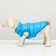 Dog jacket two -sided with print, size 10 (DS 25 cm, OG 34 cm, Osh 24 cm), Blue