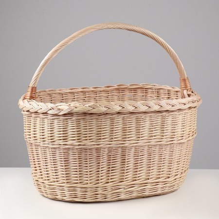 Basket "Arthoi", 20 l, bottom - 37x25, top - 45x30 cm, n = 24/40 cm-5