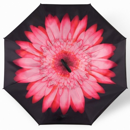 Umbrella - on the contrary, "flowers", mechanical, 8 spokes, r = 53 cm, color mix-13