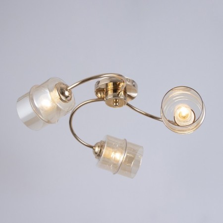 Fox chandelier 3he27 40W gold 50x50x12 cm-1