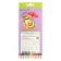 Pencils 12 colors are plastic, Devente Avocado, three -sided, 2m, 3 mm, tinted in black