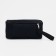 Cosmetic bag with lightning, black color