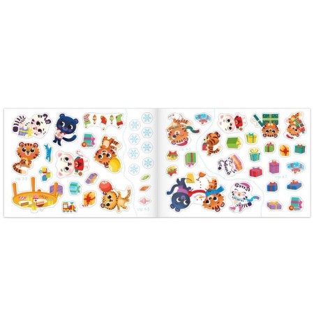 New Year's album 100 stickers "Tigerok", 12 p.-3