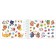 New Year's album 100 stickers "Tigerok", 12 p.