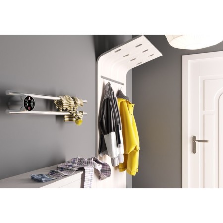 Terminus heated towel rail "Circle regiment" P2, 500x90 mm, chrome-4