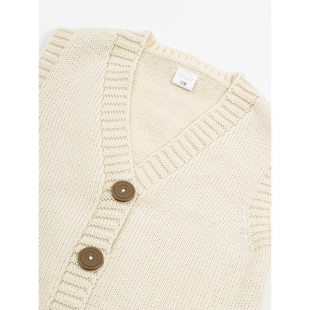 Vest for girl Knit Mild, height 122 cm, milk color-7