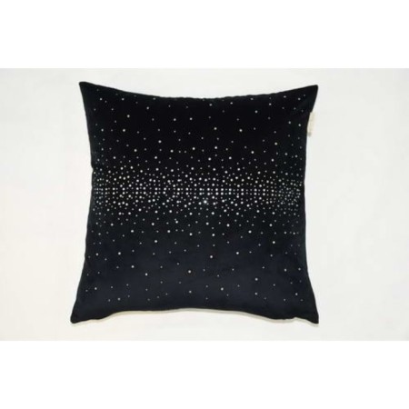 Pillowcase Sofi de Marko "Petunia", size 45x45 cm, black color