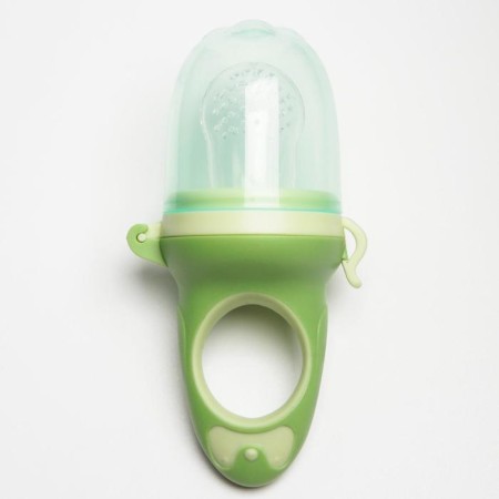 Nibbler for feeding with silicone mesh "bow", color mix-1